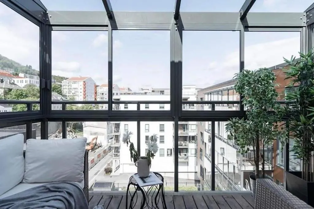 Luxury & Modern Apartment By The Ocean Bergen Noorwegen